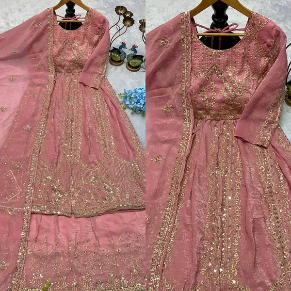 Pink_Premium_Embroidered_Silk_Blend_Anarkali_Suit_For_Women