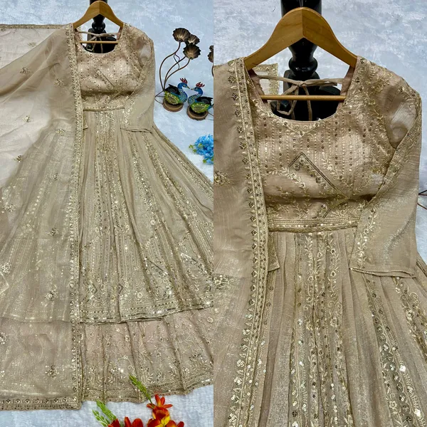 Beige_Premium_Embroidered_Net/Georgette_Anarkali_Gown_For_Women