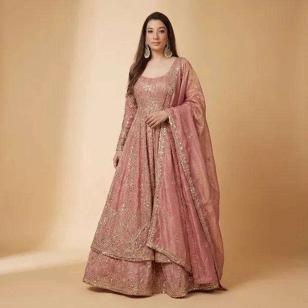 Pink_Premium_Embroidered_Silk_Blend_Anarkali_Suit_For_Women