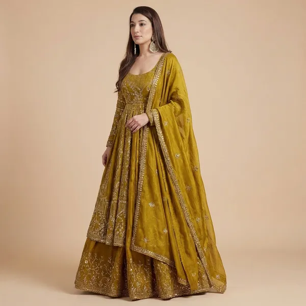 Pistachio_Green_Premium_Embroidered_Silk_Blend_Anarkali_Suit_For_Women