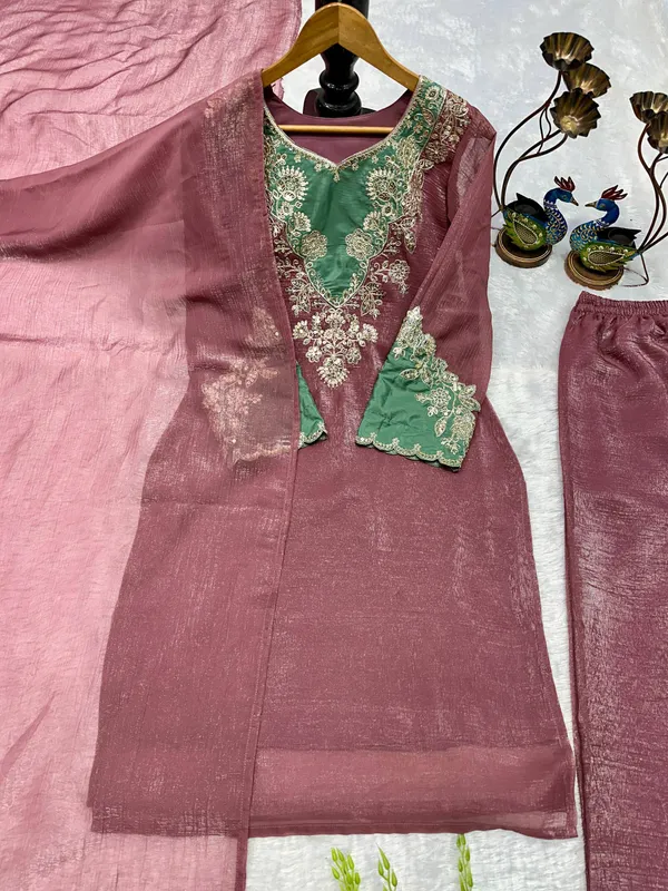Pink_Premium_Embroidered_Chanderi_Silk_Palazzo_Suit_For_Women