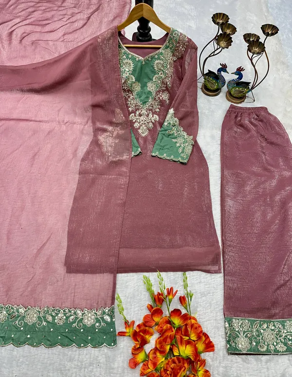 Pink_Premium_Embroidered_Chanderi_Silk_Palazzo_Suit_For_Women