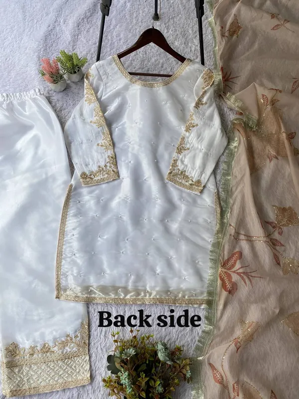 White_Premium_Embroidered_Cotton_Blend_Kurti_For_Women