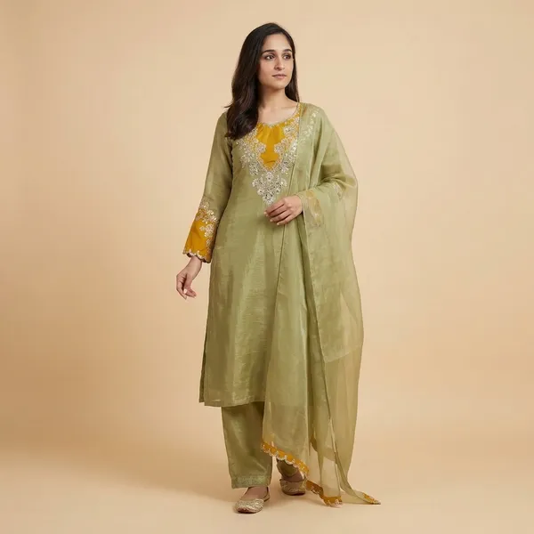 Sage_Green_Premium_Embroidered_Cotton_Blend_Salwar_Suit_Set_For_Women