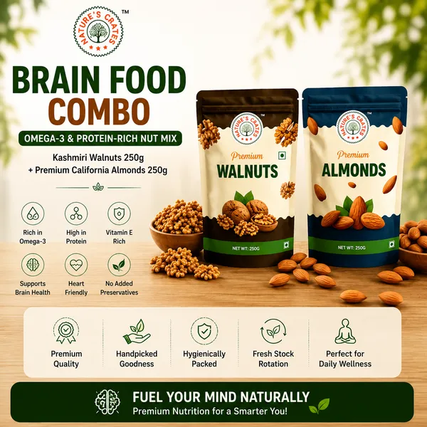 Brain_Food_Combo_–_Omega-3_&_Protein-Rich_Nut_Mix_|_Kashmiri_Walnut_Kernels_250g_+_Premium_California_Almonds_250g_|_Supports_brain_health,_high_in_Omega-3,_Vitamin_E_&_protein