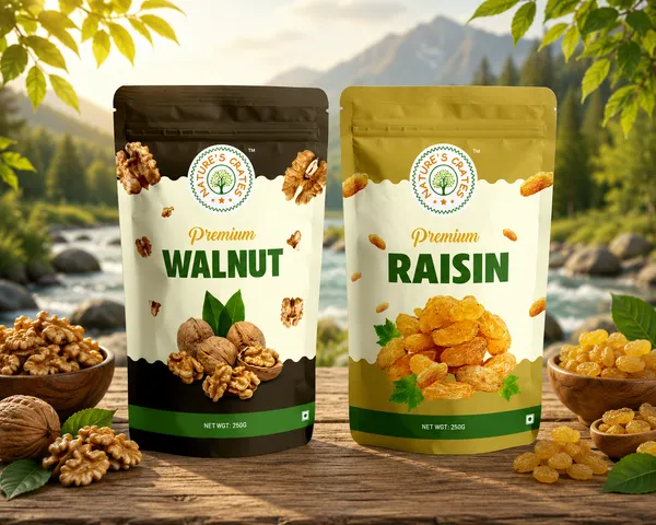 Premium_Juicy__Golden_Raisins_And_Walnut_Kernels_Pack_Of_2