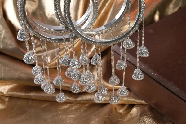 Silver_Alloy_With_Silver_Crystal_Bangles_For_Women_Set_Of_4