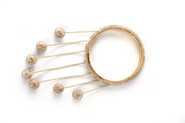 Golden_Alloy_With_Stones_And_Chains_Charm_Hanging_Bangles_For_Women_Set_Of_2