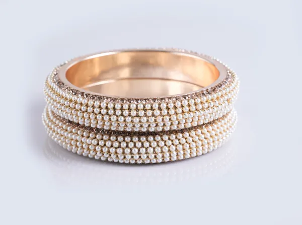 White_Alloy_With_Pearl_Row_Bangles_For_Women_Set_Of_2