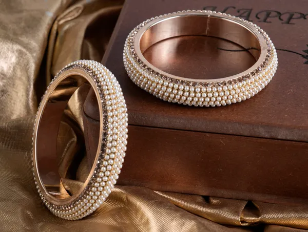 White_Alloy_With_Pearl_Row_Bangles_For_Women_Set_Of_2