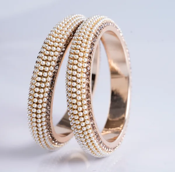 White_Alloy_With_Pearl_Row_Bangles_For_Women_Set_Of_2