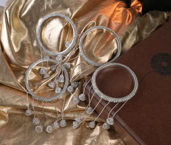 Silver_Alloy_With_Silver_Crystal_Bangles_For_Women_Set_Of_4
