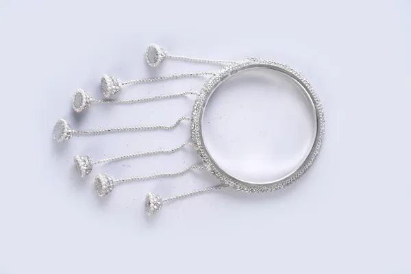 Silver_Alloy_With_Silver_Crystal_Bangles_For_Women_Set_Of_4