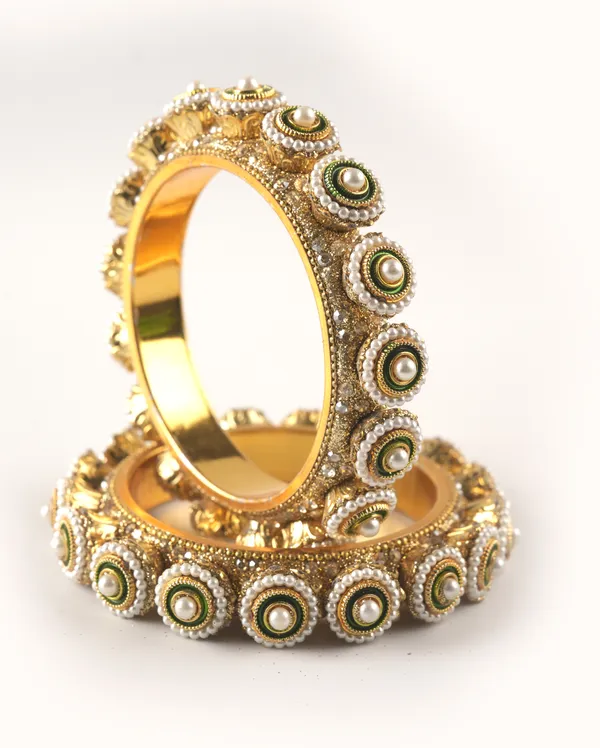 Multicolor_Alloy_With_Circular_Stone_Bangles_For_Women_Set_Of_2