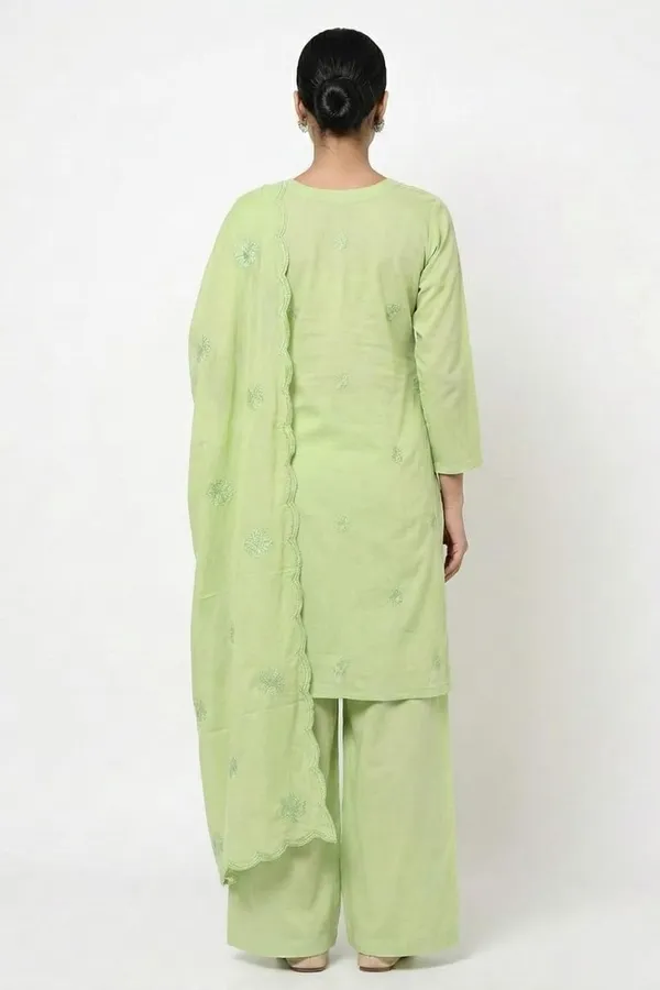 Pistachio_Green_Mixed_Cotton_Palazzo_Suit_Set_For_Women