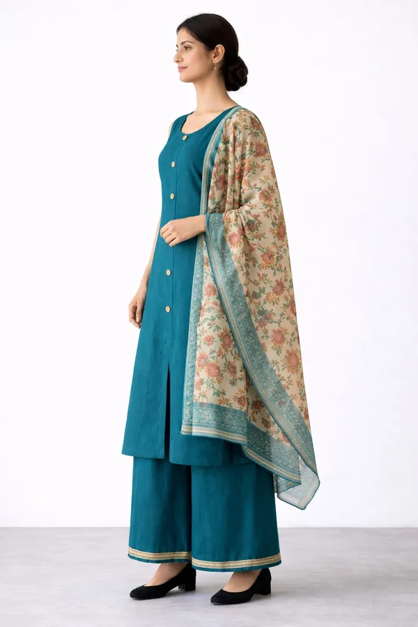 Fashveda_Teal_Flora_Grace_Suit_Set