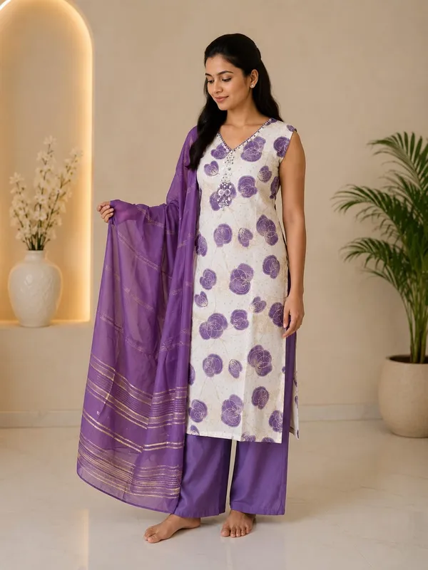 Lavender_Bloom_Kurta_Set