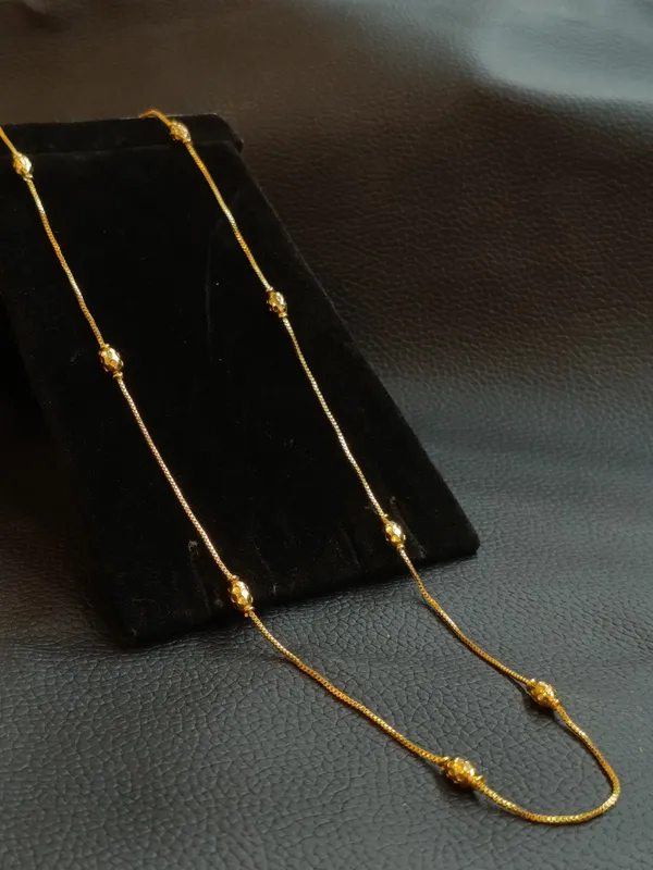 Gold_Beaded_Chain_Necklace