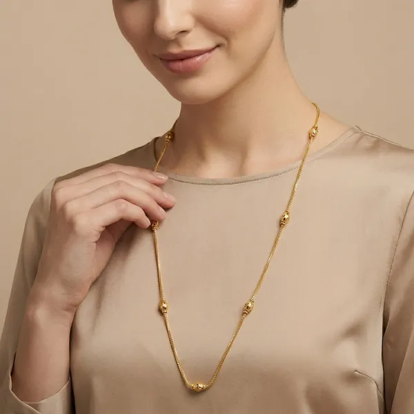 Gold_Beaded_Chain_Necklace