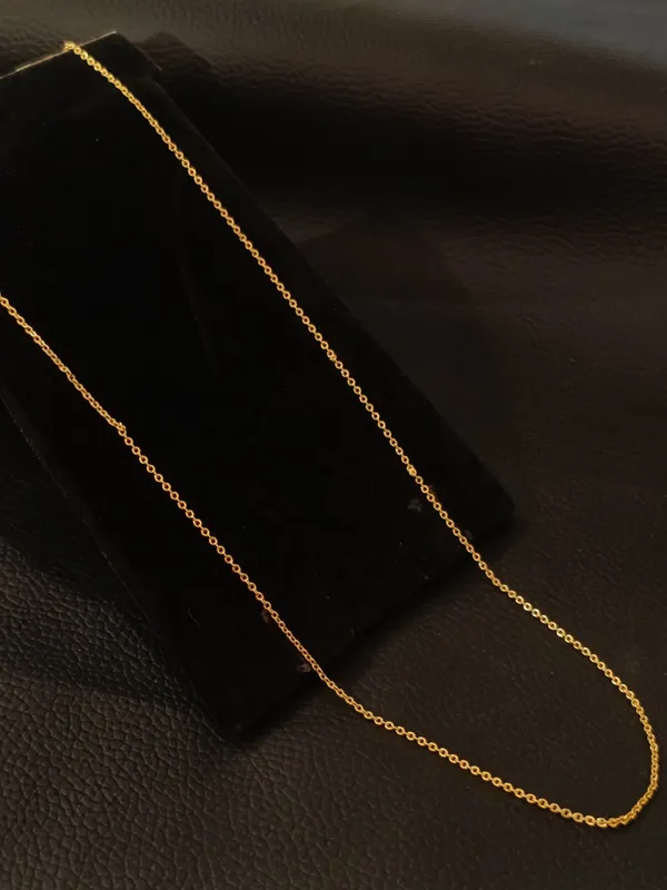 Elegant_Gold_Tone_Chain_Necklace