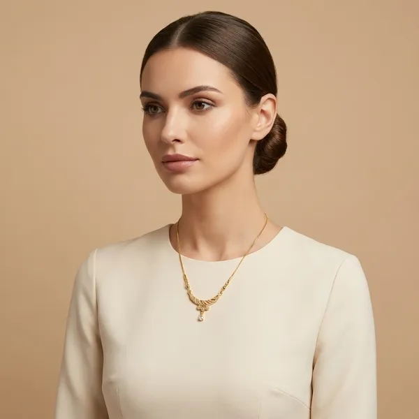 Elegant_Gold_Toned_Crescent_Moon_Necklace_With_Crystal_Accents