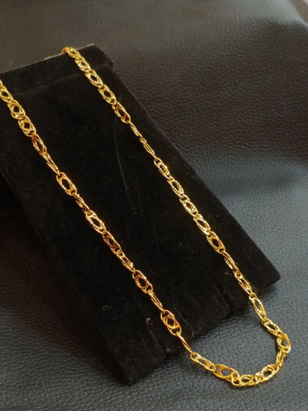 Gold_Plated_Chain_Necklace_For_Women