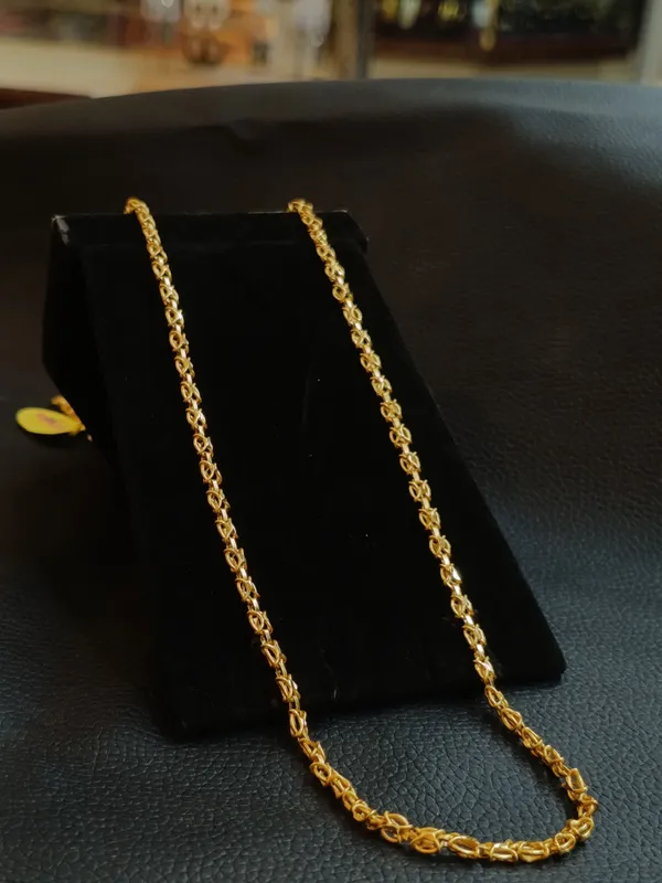Gold_Toned_Rope_Chain_Necklace