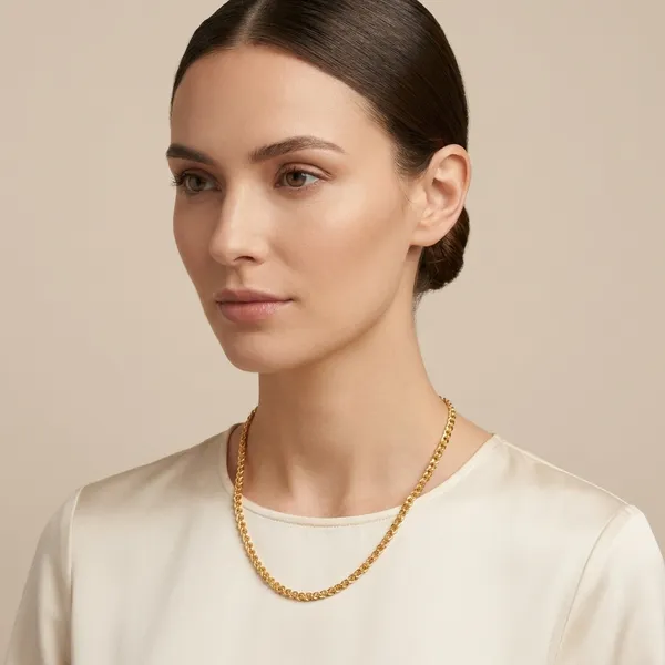 Elegant_Gold_Toned_Rope_Chain_Necklace