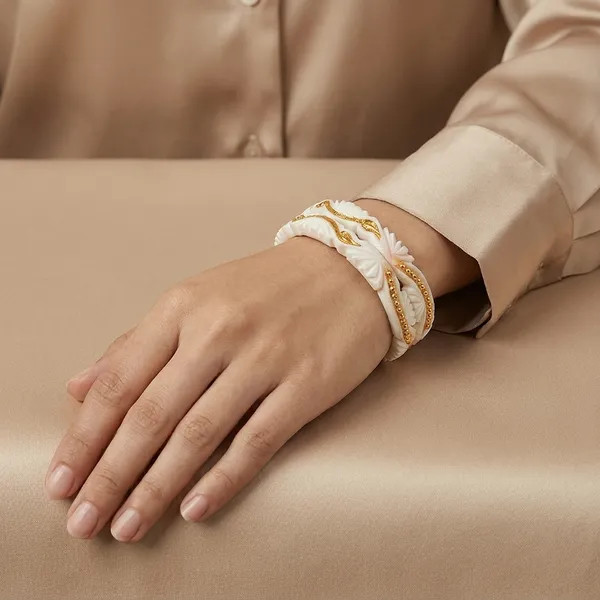 Premium_Ful_Buti_Aam_Kajer_Conch_Shakha_24_Kt_Gold_Plated