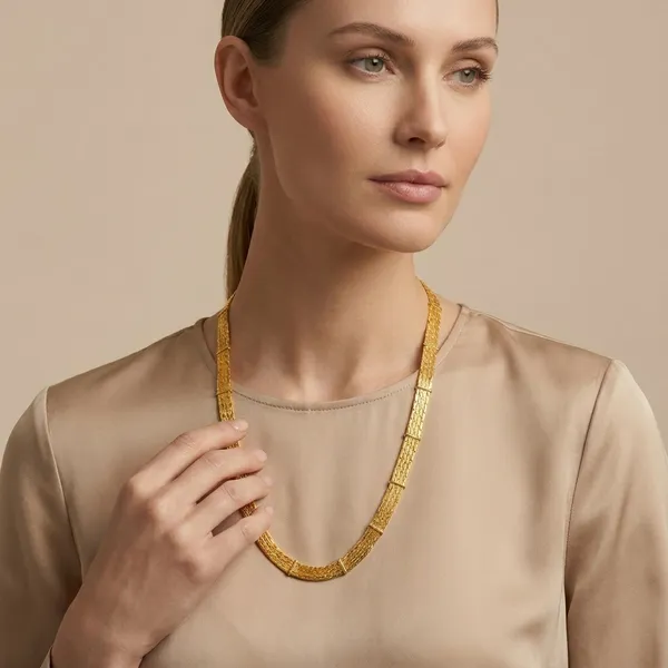 Gold_Plated_Chain_Necklace_For_Women