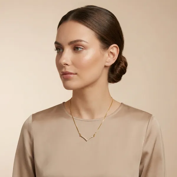 Gold_Plated_V_Shaped_Crystal_Pendant_Necklace