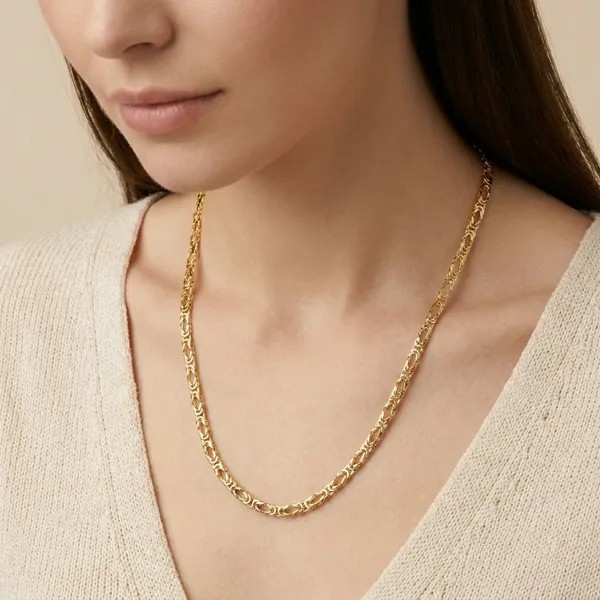 Elegant_Gold_Toned_Chain_Necklace