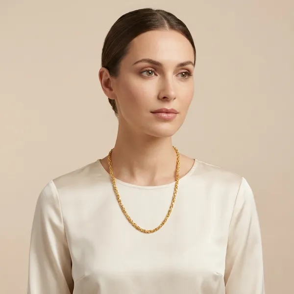 Gold_Toned_Rope_Chain_Necklace