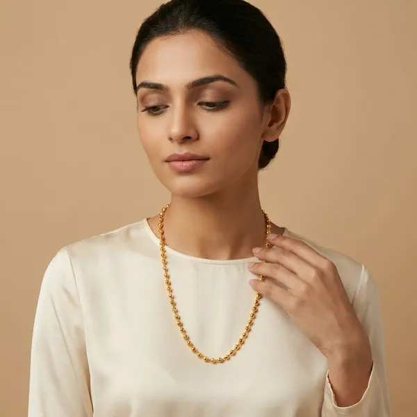 Gold_Toned_Beaded_Chain_Necklace