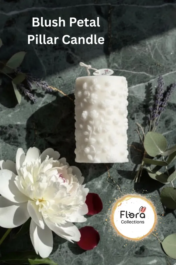 Blush_Petal_Pillar_Candle_Handcrafted_Floral_Texture_Candle_With_Rescue_Rise_Fragrance_White_Purple_Yellow