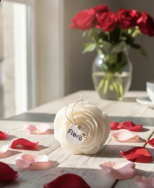 Rose_Bouquet_Candle_Handcrafted_Floral_Decorative_Candle_With_Floral_Blossom_Fragrance_Red_Green_+_White_Green
