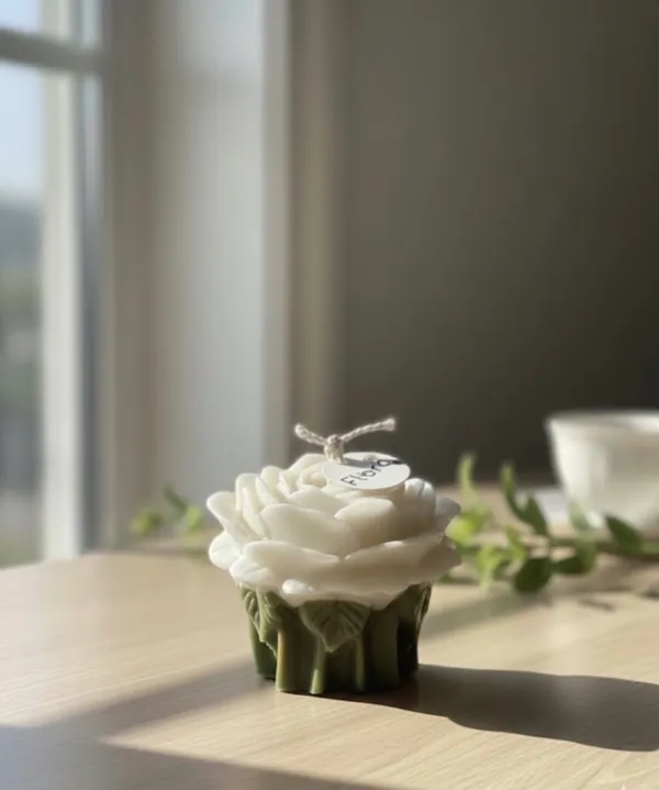 Rose_Bouquet_Candle_Handcrafted_Floral_Decorative_Candle_With_Floral_Blossom_Fragrance_Red_Green_+_White_Green