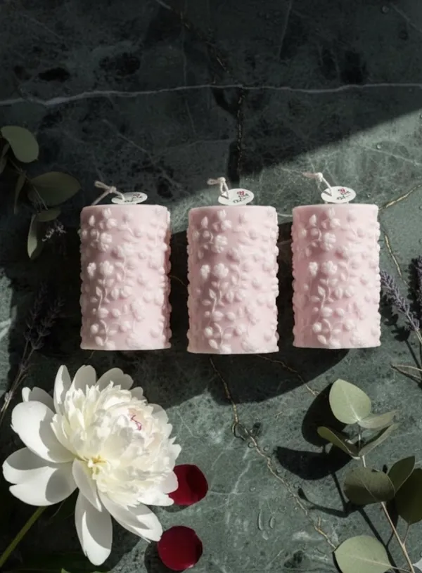 Blush_Petal_Pillar_Candle_Handcrafted_Floral_Texture_Candle_With_Rescue_Rise_Fragrance_White_Yellow