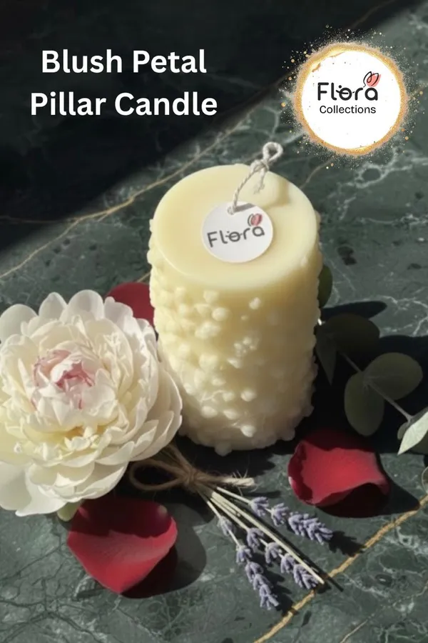 Blush_Petal_Pillar_Candle_Handcrafted_Floral_Texture_Candle_With_Rescue_Rise_Fragrance_White