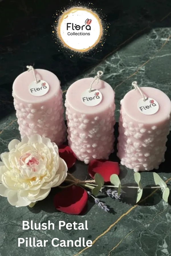 Blush_Petal_Pillar_Candle_Handcrafted_Floral_Texture_Candle_With_Rescue_Rise_Fragrance_White