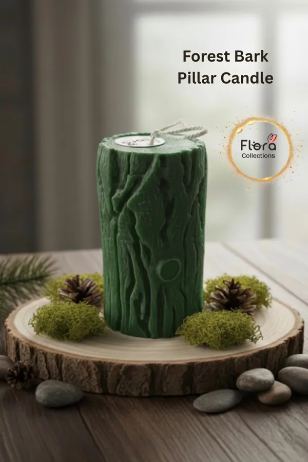 Forest_Bark_Pillar_Candle_Nature_Inspired_Tree_Bark_Candle_With_Forest_Delight_Fragrance_Brown_Green