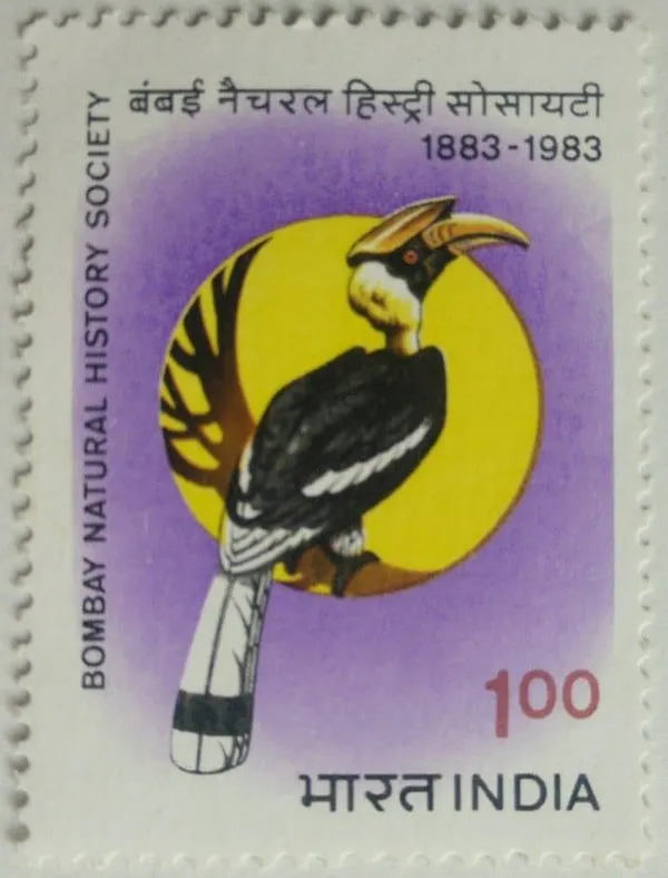 India_-_1983_-_Centenary_of_Bombay_Natural_History_society_-_MNH_Stamp