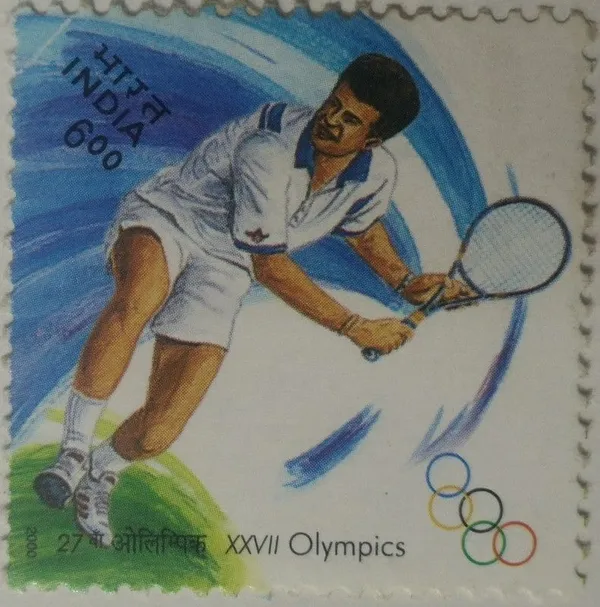 India_-_2000_-_27th_Olympics_ennis_Event_Rs._3-_MNH_Stamp_-_Pack_of_3