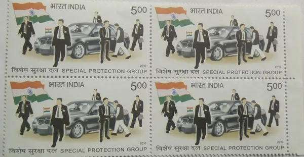 India_-_2010_-_Spg_Defence_(Block_Of_4_Stamp)_-_MNH_-_Pack_of_2