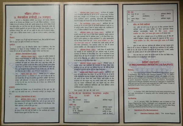 INDIA_-_ARMY_POSTAL_COVERS(APO's)_-_02-01-2015_-_13th_Battalion_The_Mechanised_Infantry_18_Rajput_-_Pack_of_3