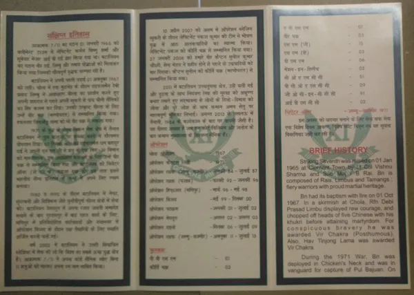 INDIA_-_ARMY_POSTAL_COVERS(APO's)_-_03-04-2015_-_Golden_Jubilee_7-11_Gorkha_Rifles_-_Pack_of_3