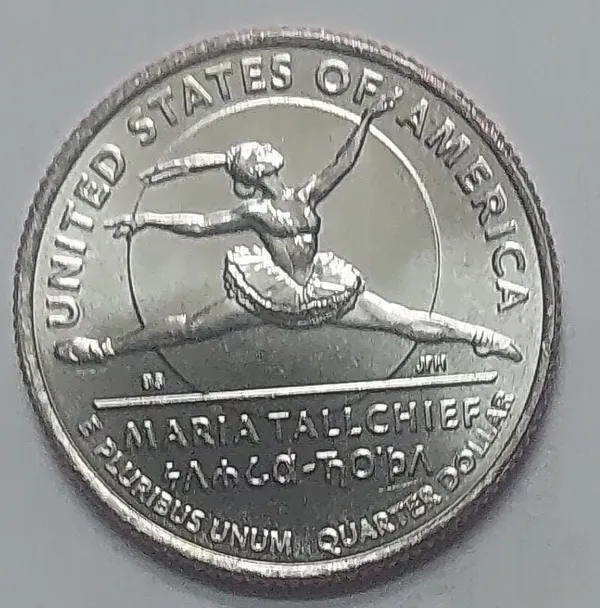 United_States_-_American_Women_Quarter_Dollar_Coin_Maria_Tallchief_2023_-_P_Mint_UNC