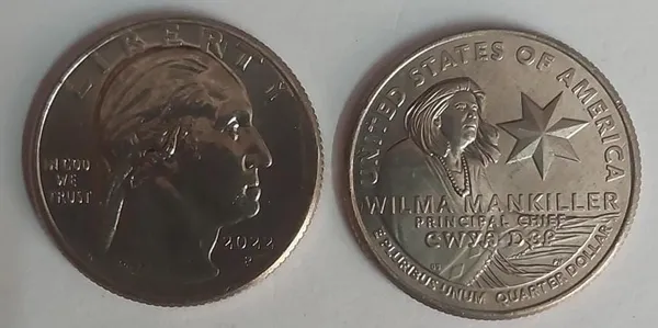 United_States_-_American_Women_Quarter_Dollar_Coin-_Wilma_Mankiller_Hobby_Corner