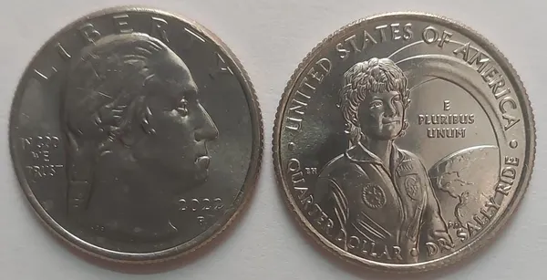 United_States_-_American_Women_Quarter_Dollar_Coin_-_Dr_Sally_Ride_2022_DMint_UNC