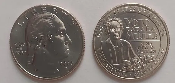 United_States_-_American_Women_Quarter_Dollar_Coin_-_Voto_Parala_Mujer_2022-P_Mint_UNC